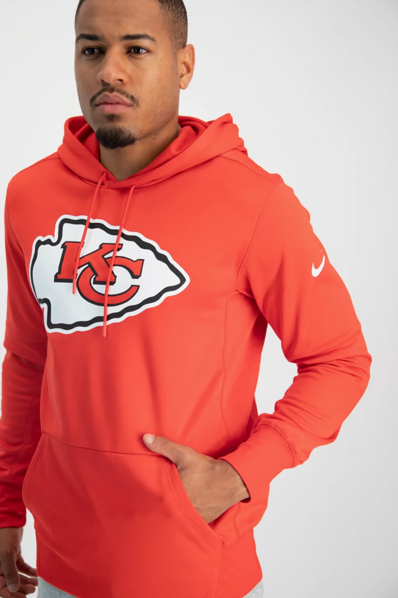 Nike Kansas City Chiefs Logo Herren Hoodie
