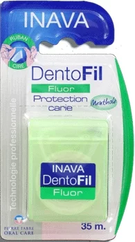 INAVA Dentofil Fluor Mentholé Ciré - 35m