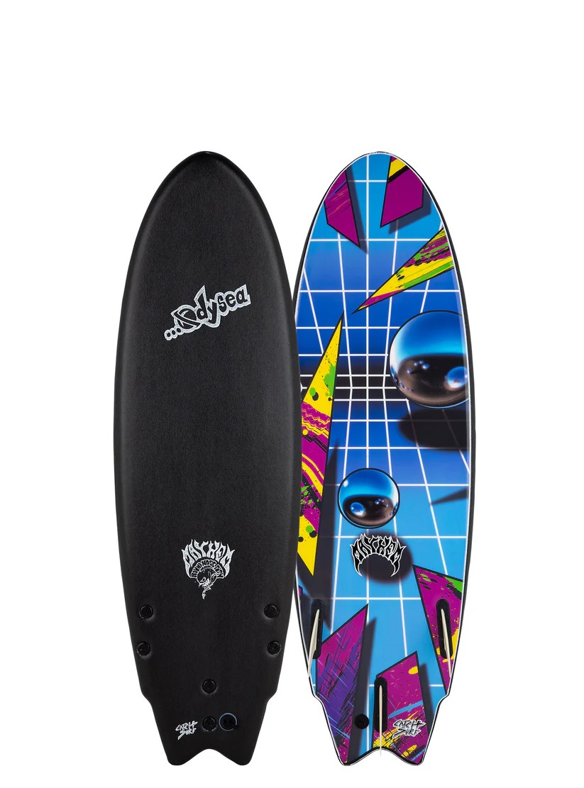 Catch Surf Odysea x Lost - Round Nose Fish ( RNF )  6'5 - 2024 Black