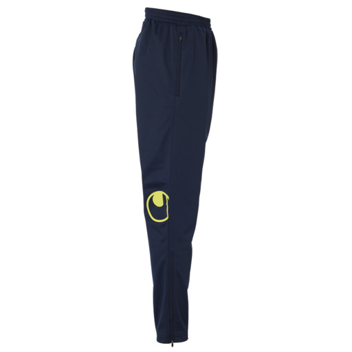 Calça Score Classic Azul Marinho/Amarelo Fluorescente Uhlsport