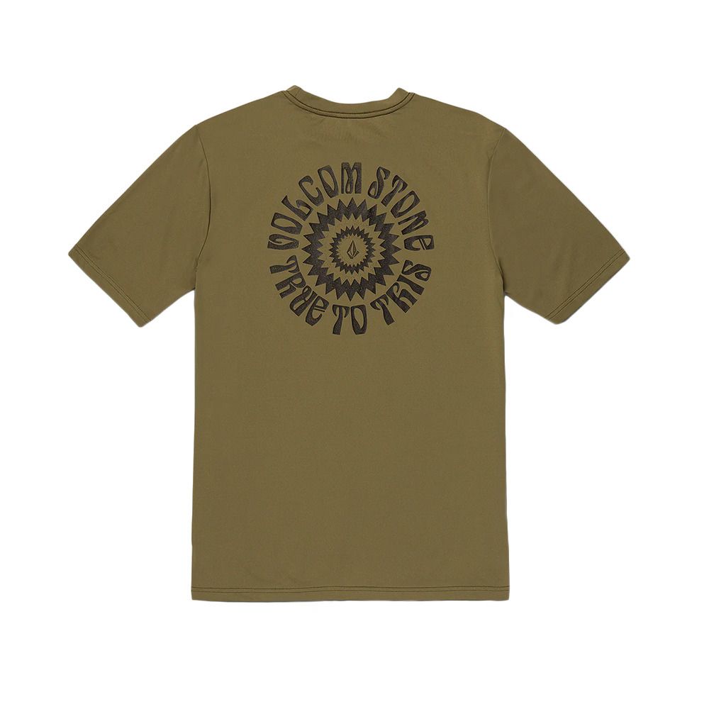 Volcom FAULTER - Rashguard Homme military