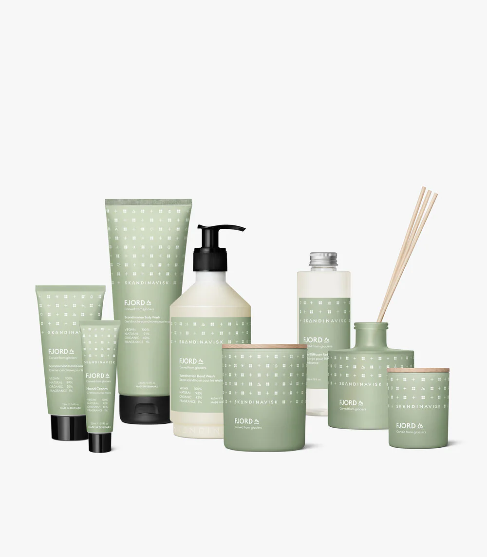 Skandinavisk  Fjord håndcreme, 75ml. - Fjord green