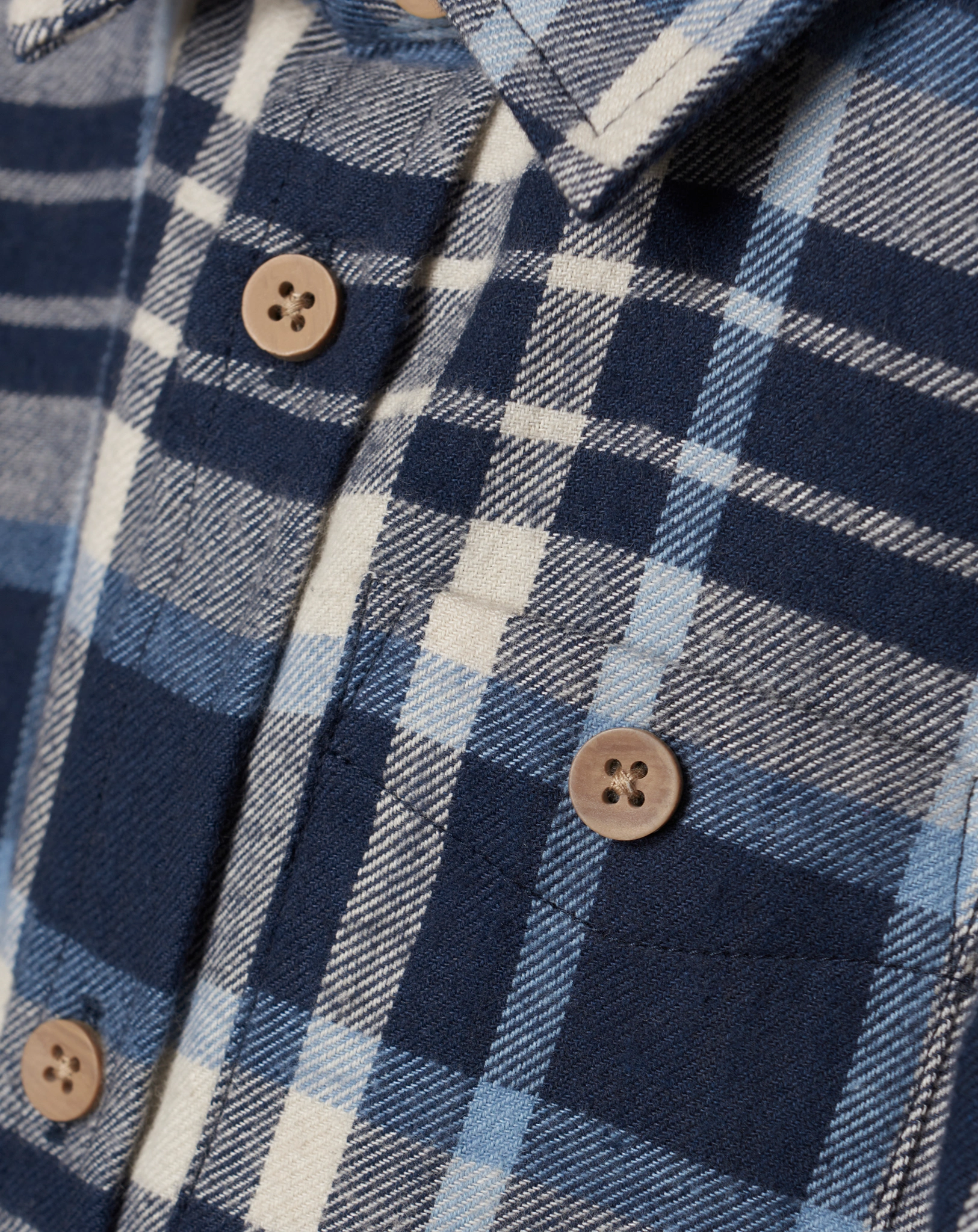 Langarm-Hemd CHECKERED in parisian night