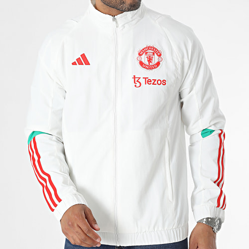 Veste Zippée IA8485 Manchester United Blanc