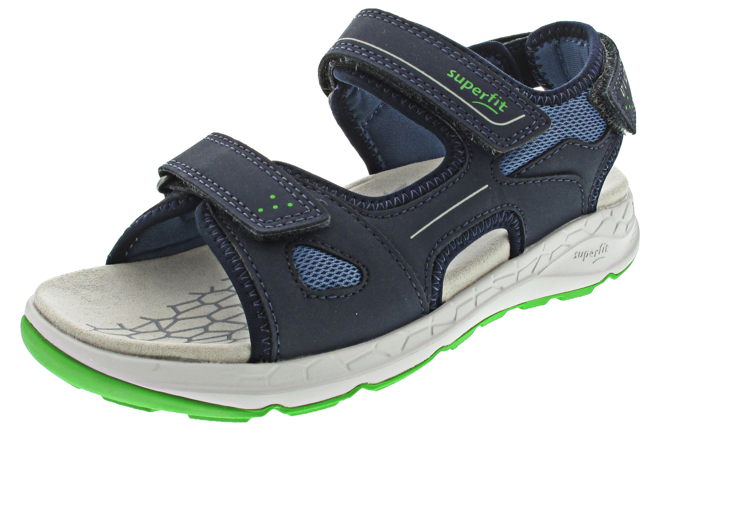 Superfit Criss Cross Sandale blau