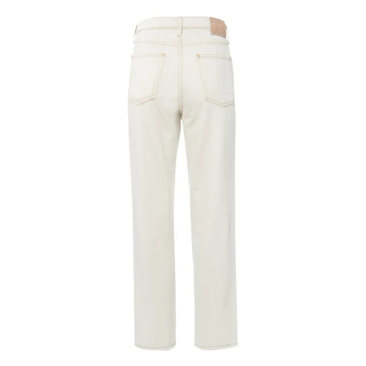 B Sides Jean Taille Haute Louis | Tile White