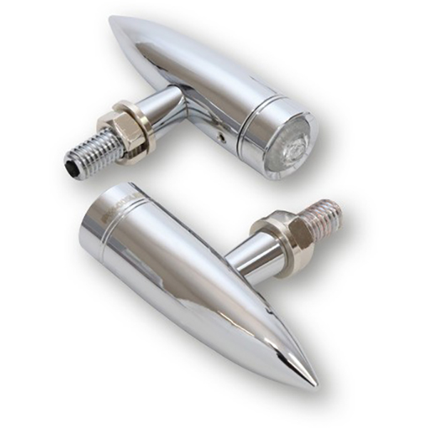 Highsider - Clignotants Mono Bullet Long Chrome
