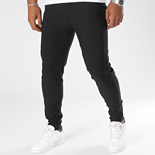 Lot De 2 Pantalons Chino Noir Camel