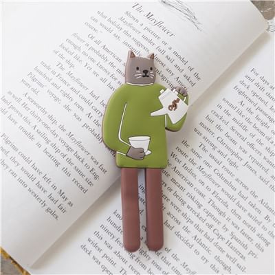 Choyce - Kat Cartoon Hars Koelkastmagneet met Haak (Diverse Ontwerpen)