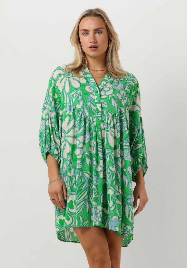 FABIENNE CHAPOT groene fabienne chapot mini jurk dover dress