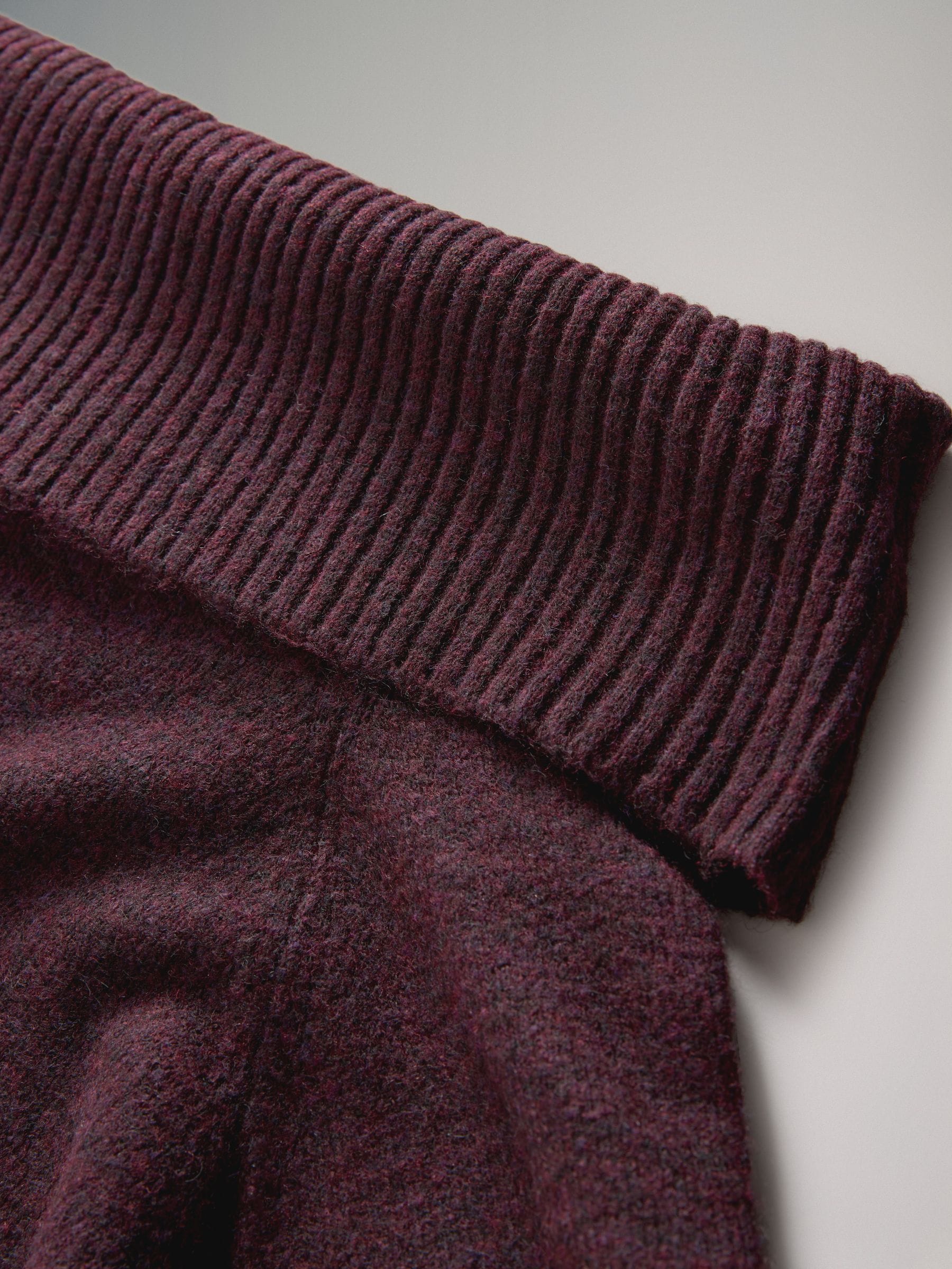 The Set 2 Pack Bardot Knitted Jumpers With Wool