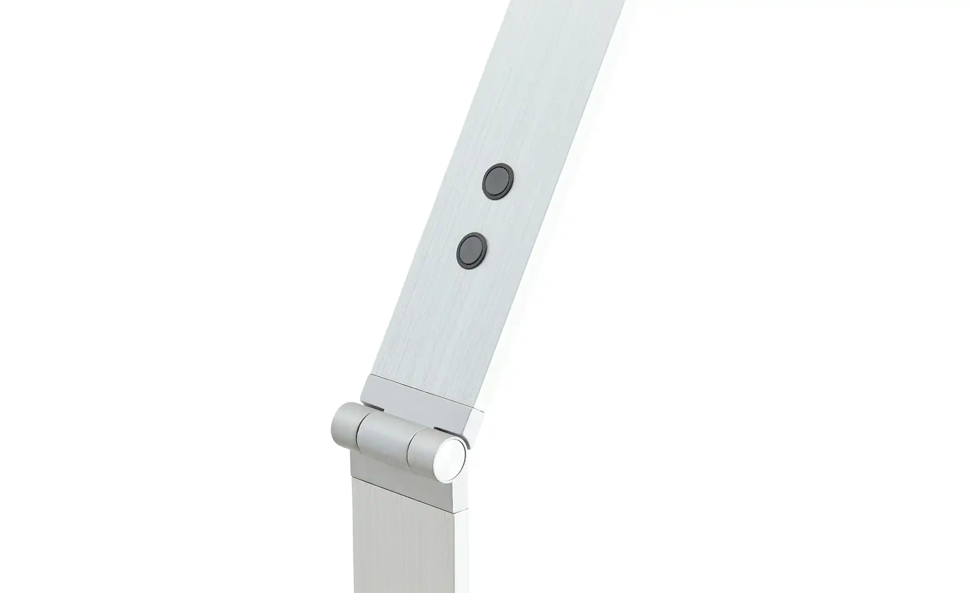 Fischer-Honsel LED-Stehleuchte, Alufarben mit Dimmer