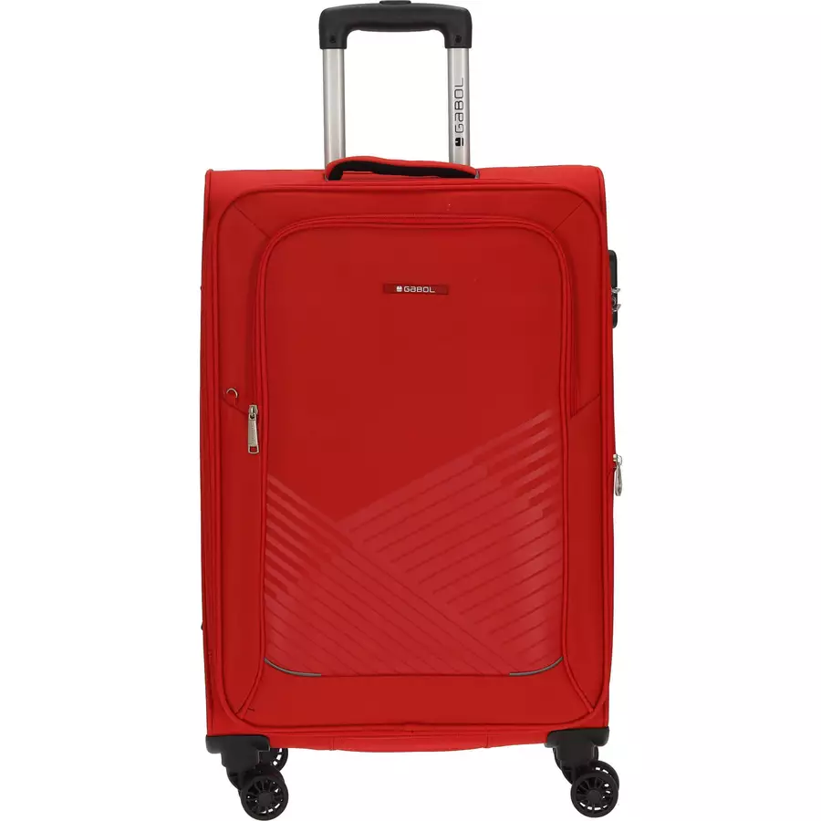 Gabol Lisboa - 4-Rollen-Trolley 67 cm M red