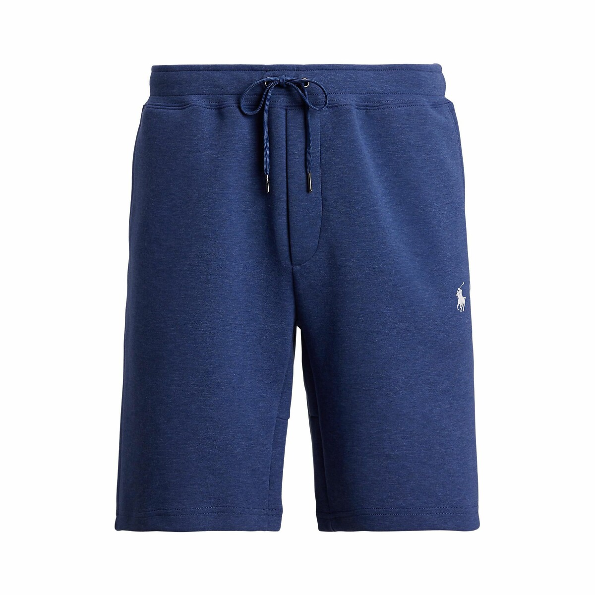 POLO RALPH LAUREN<br>Shorts em tecido de malha dupla, com logotipo bordado
