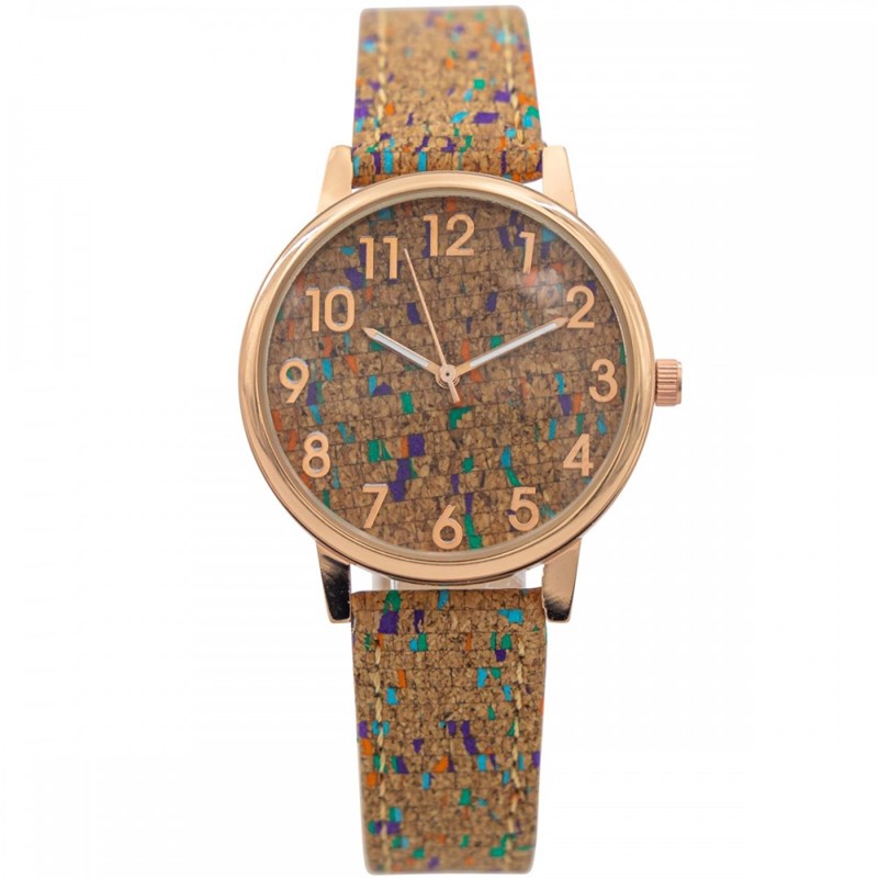 Montre Femme CHTIME bracelet Cuir Marron