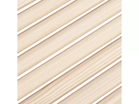 Porte d'armoire à persiennes 61,5x59,4 cm bois de pin massif