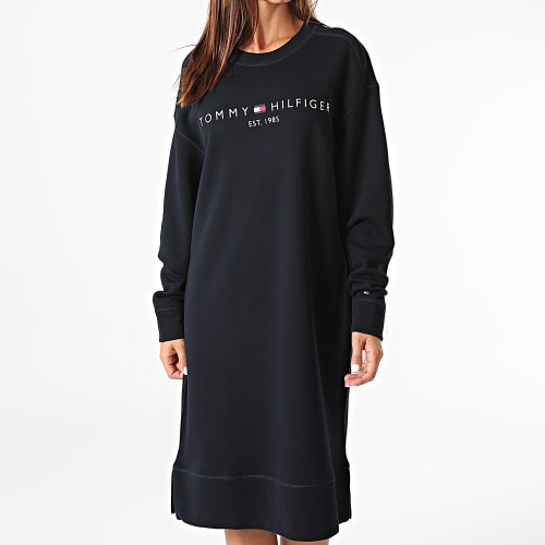 Robe Sweat Femme Relaxed Knee 2270 Bleu Marine