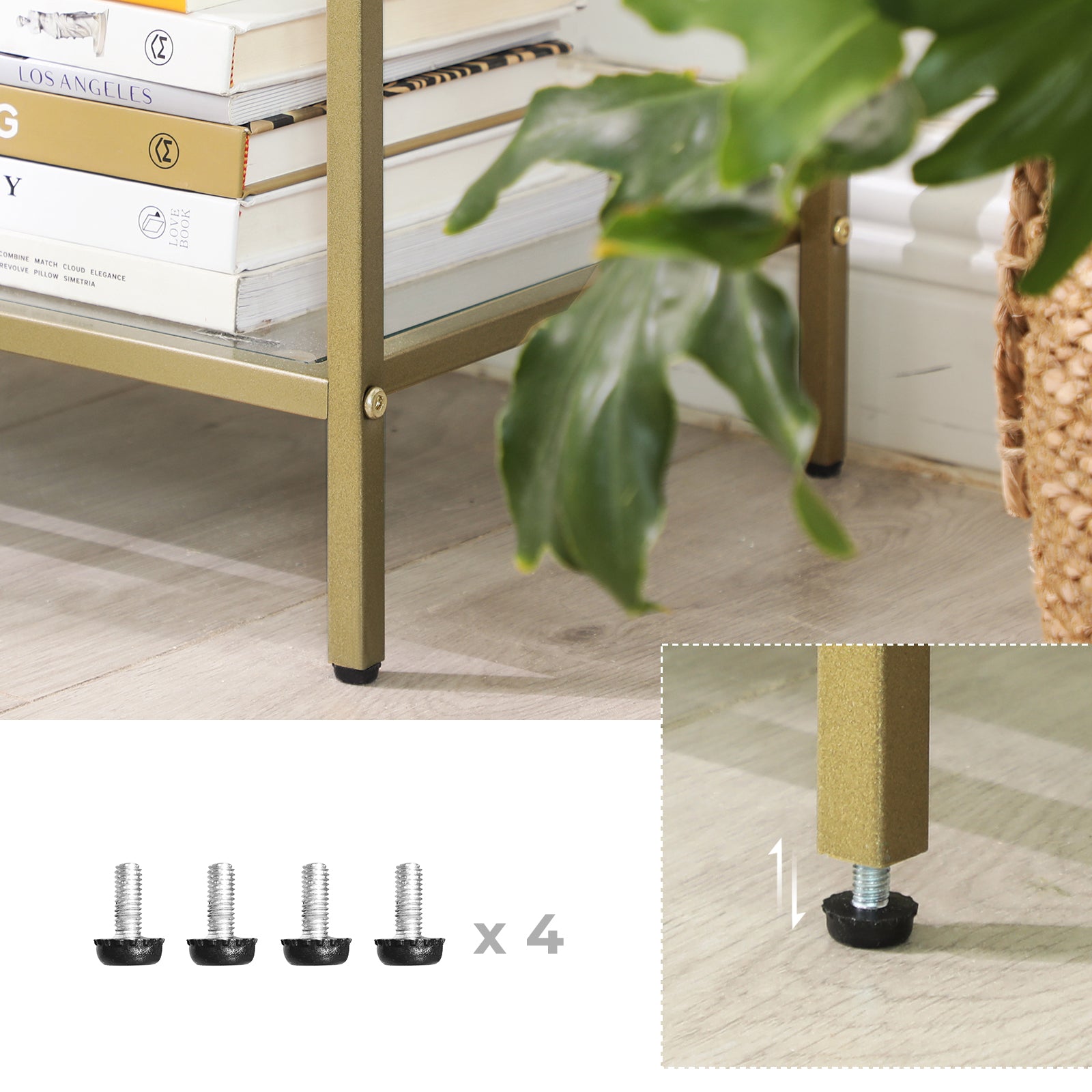 ACAZA Console Goud
