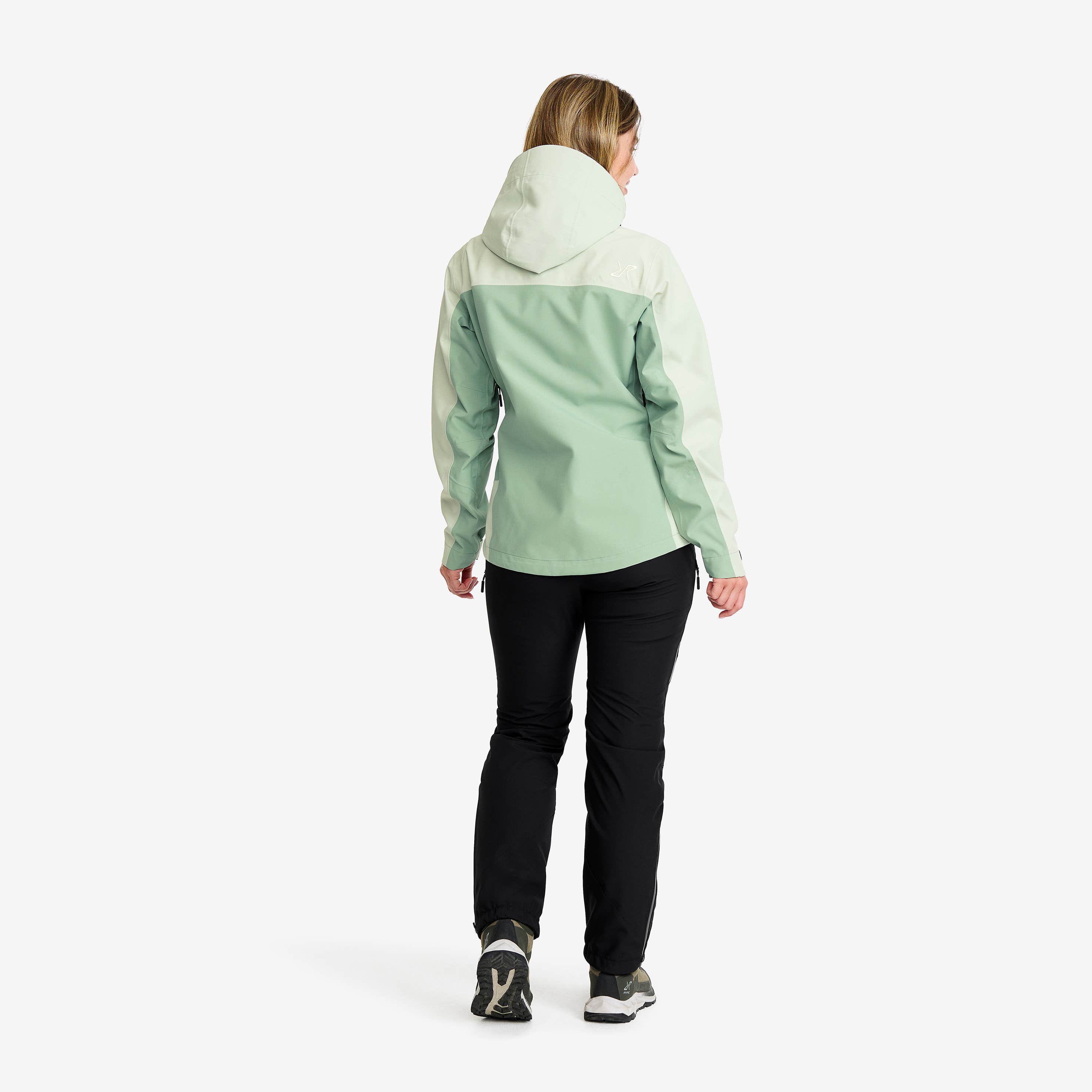 Silence Proshell 3L Jacket Dame Mercury/Iceberg Green