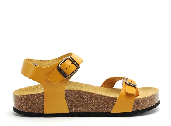 Plakton nu pieds plats femme cp zomba jaune