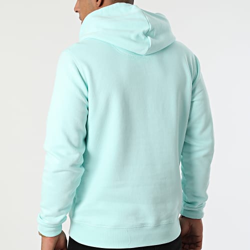 Sweat Capuche Gradient Block Vert Menthe