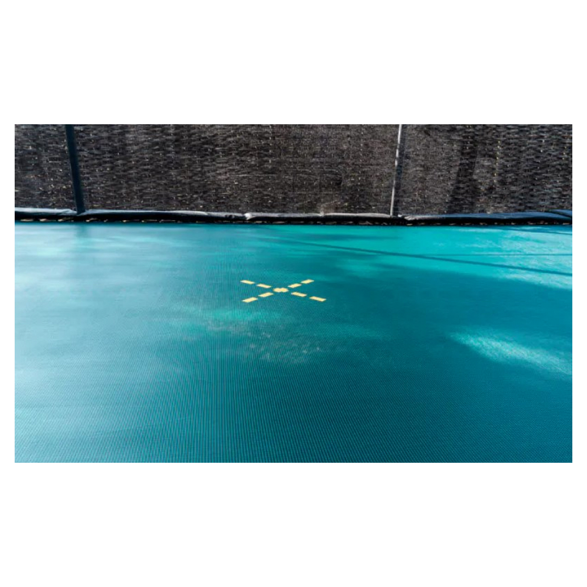 5m20 x 3m70 jumpking rectangulaire deluxe trampoline