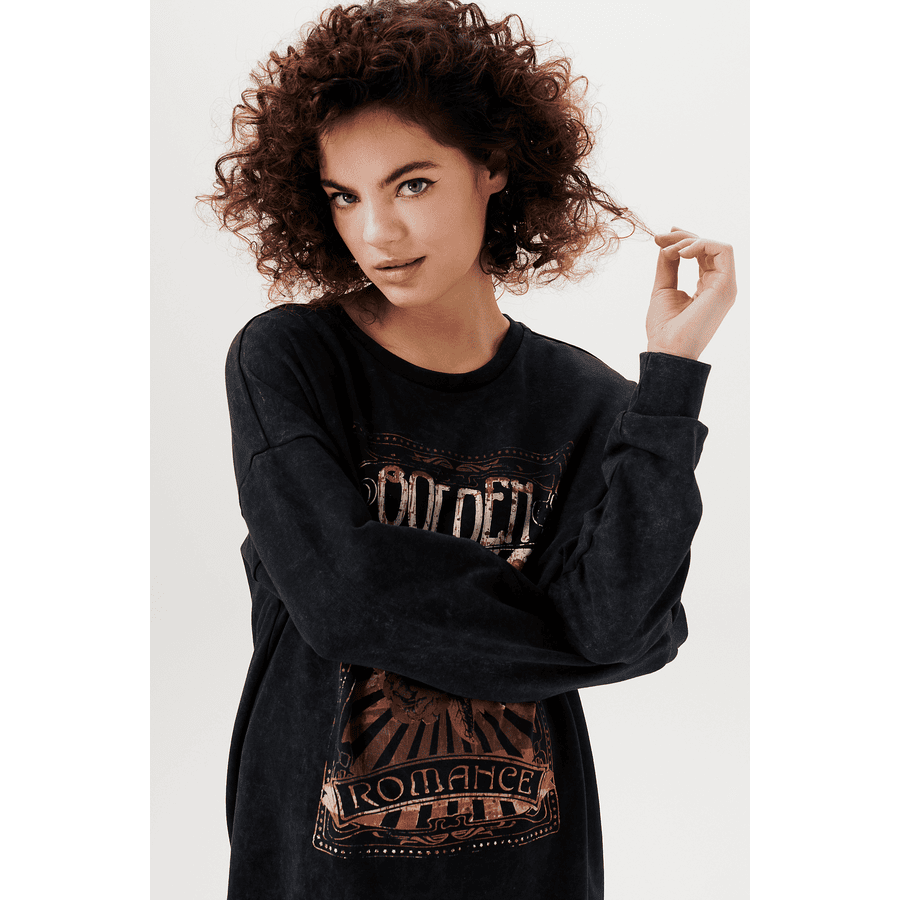 SUPERMOM Pullover Canton Black