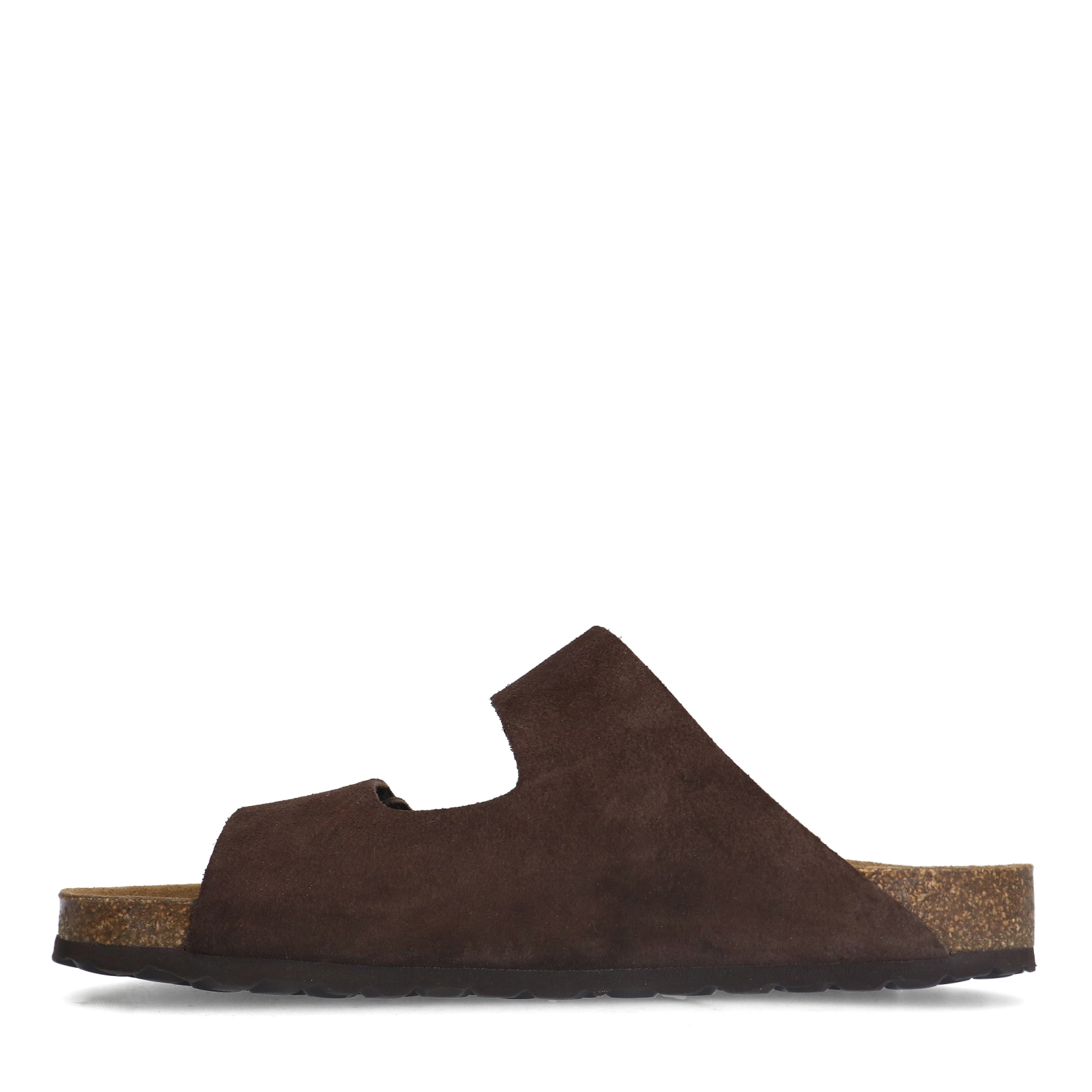 Bruine suède slippers