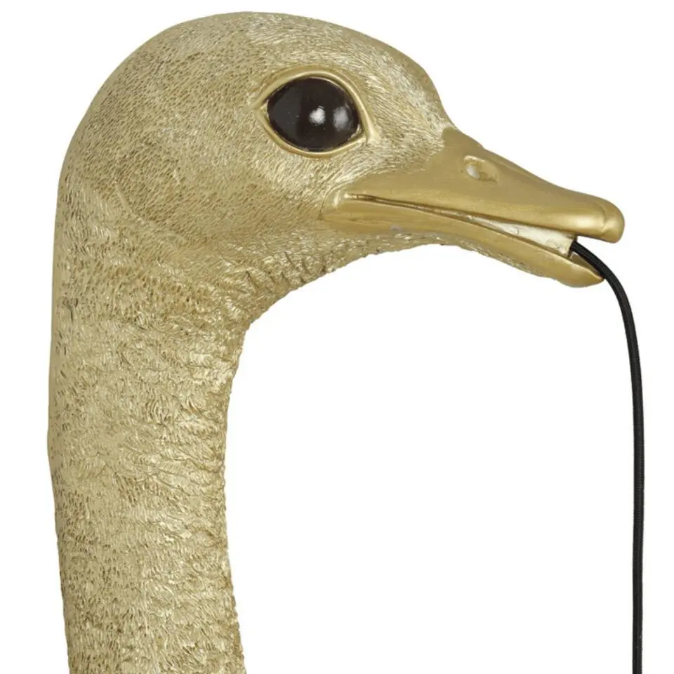 Wandlamp Ostrich - Goud - 25x19x72cm