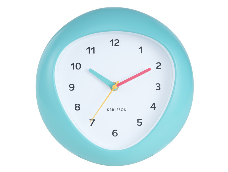 Wall Clock Funky Vibes KA6049BL Turquoise blue