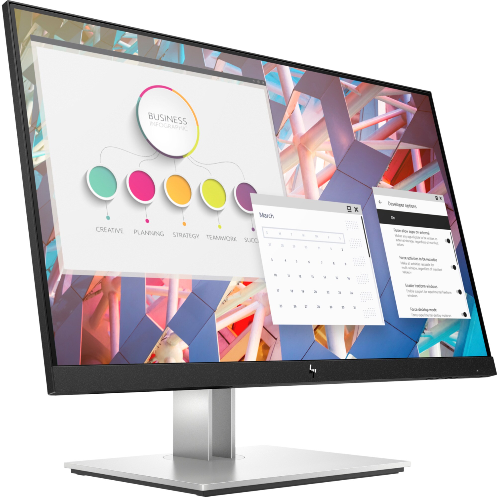 HP LED-Monitor E24 G4