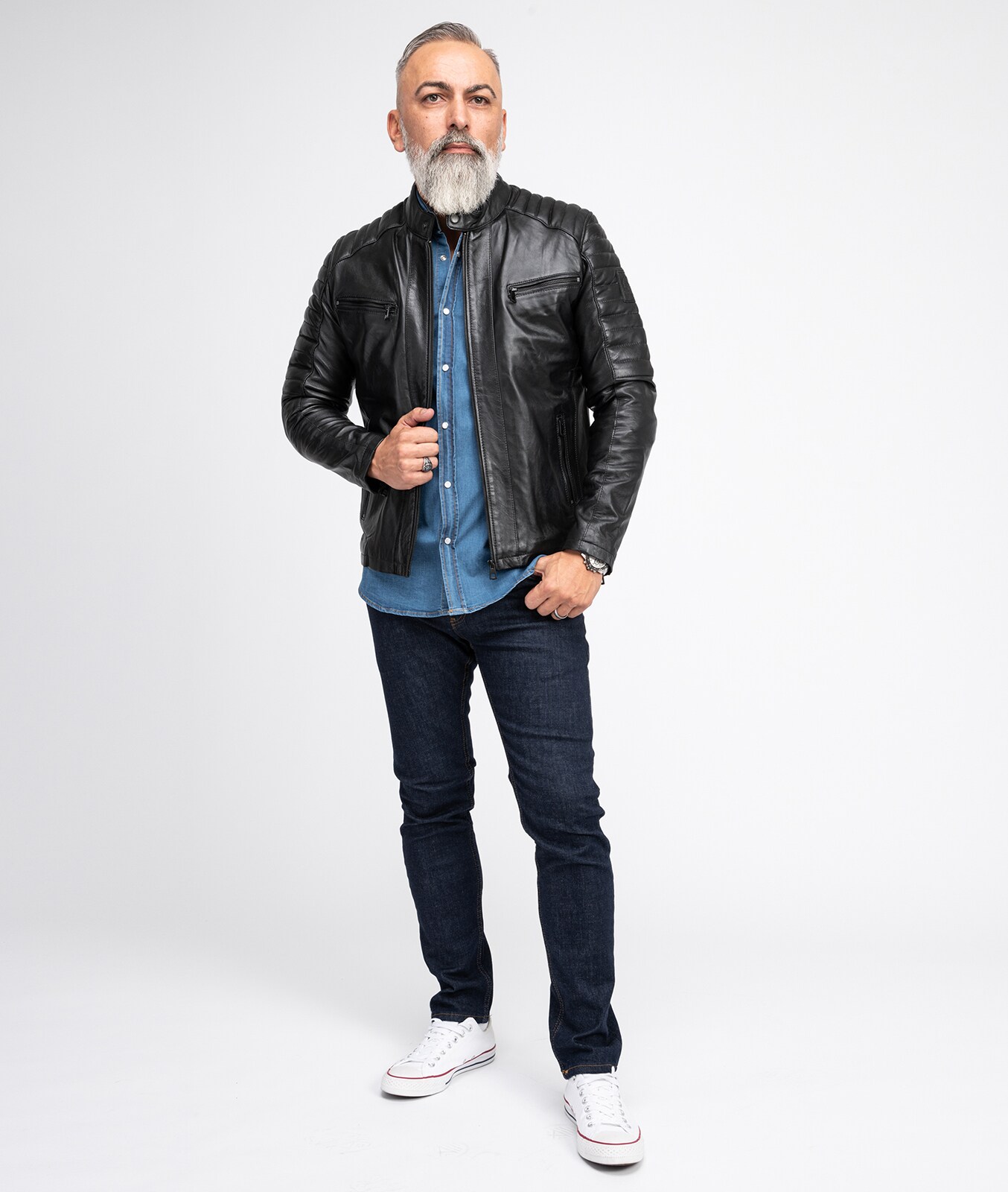 Rock Creek Jeans Slim Fit Used-Look