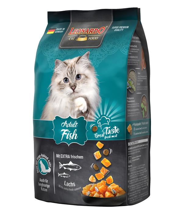 Leonardo Trockenfutter für Katzen Adult Fish,