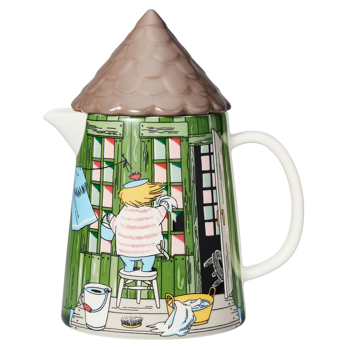 Mumin Kanne med lokk, Badehuset