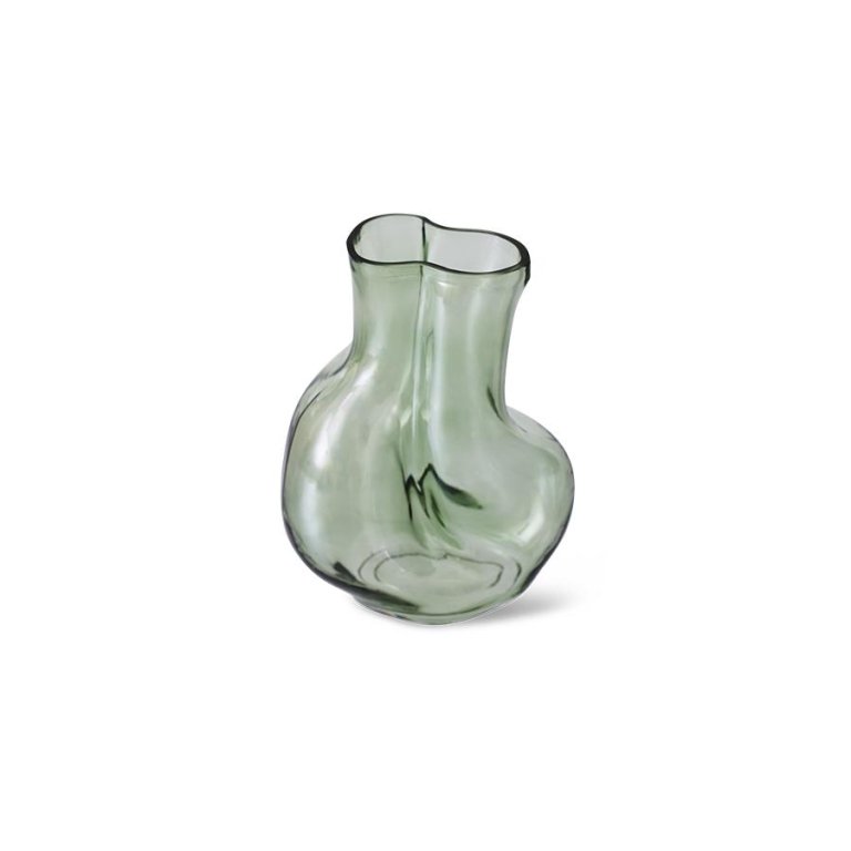 HKliving Gleam Glass vaas h22 Rose