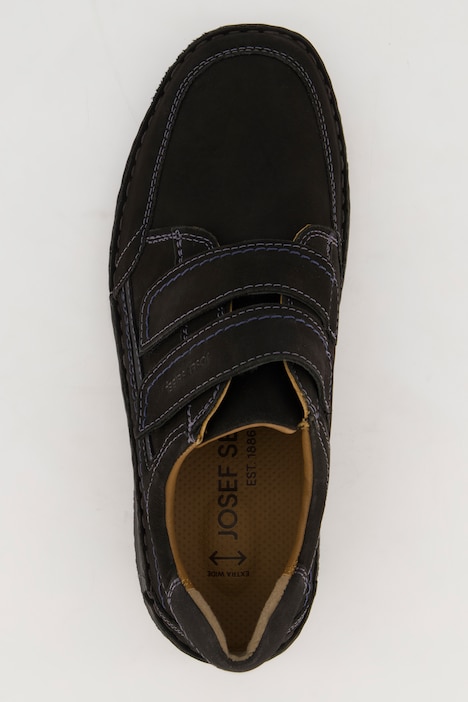 Halbschuh von Josef Seibel, mit Klett, extra weit, bis Gr. 50