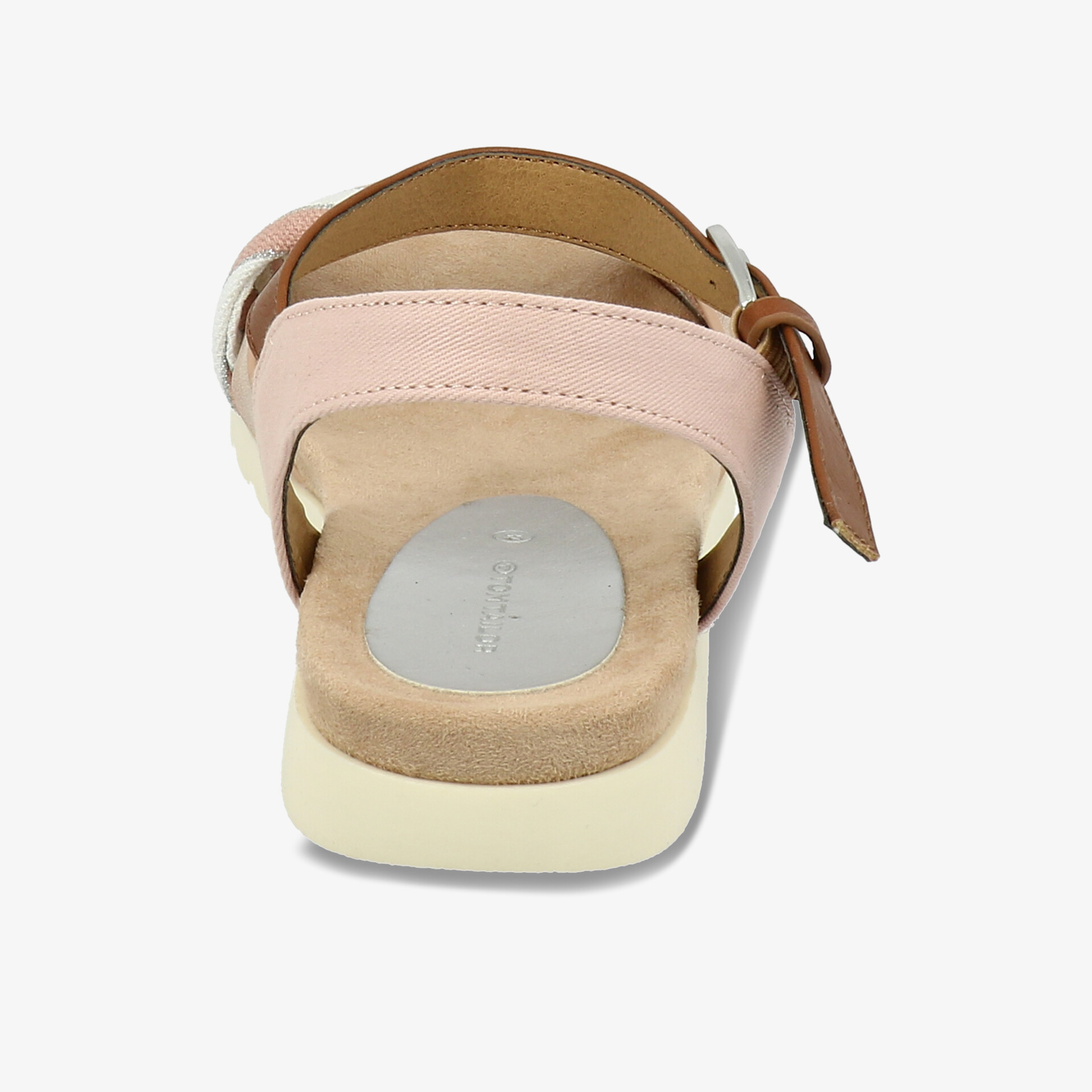 TOM TAILOR Damen Riemchensandalen pink