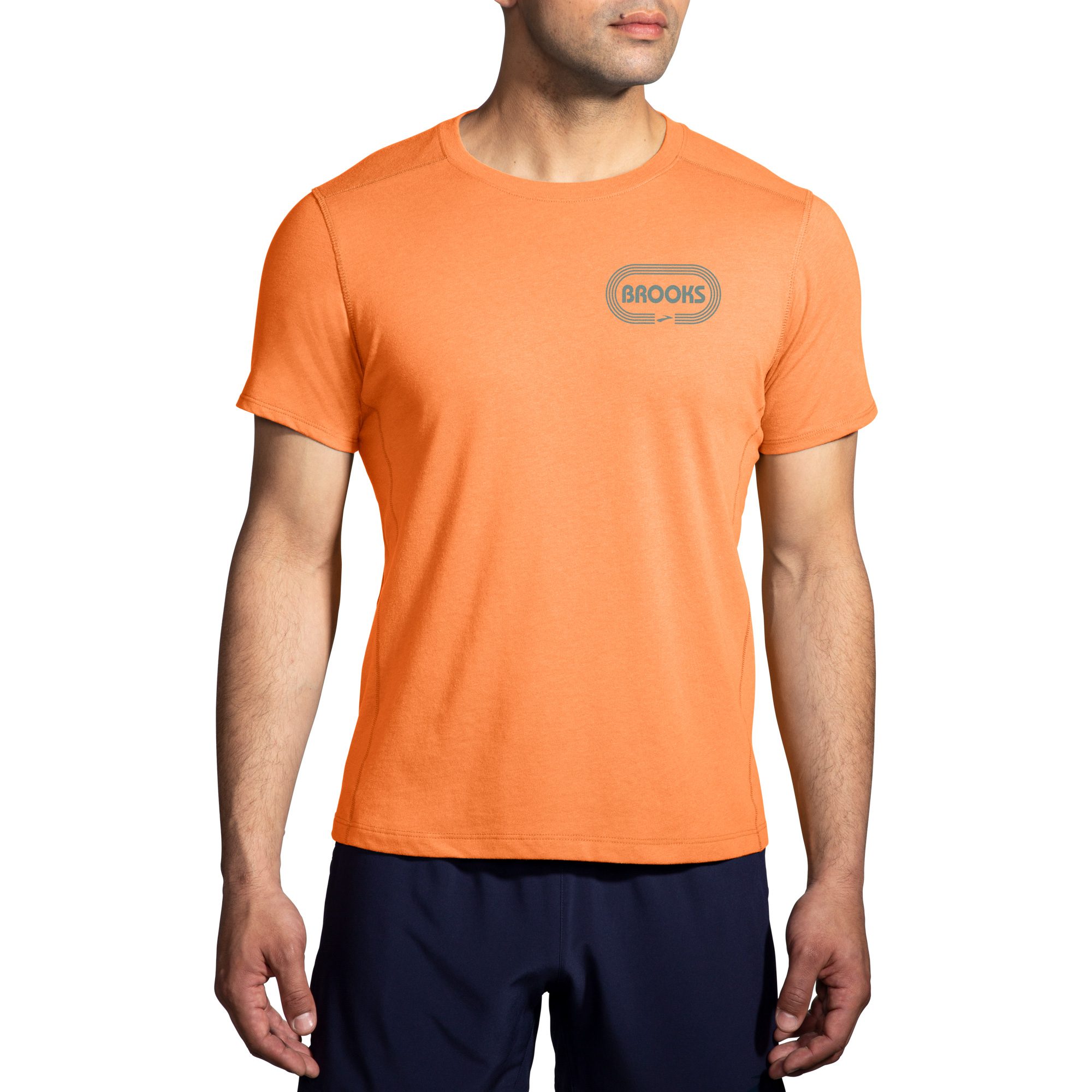 Brooks Distance T-Shirt 2.0 Herren live wire