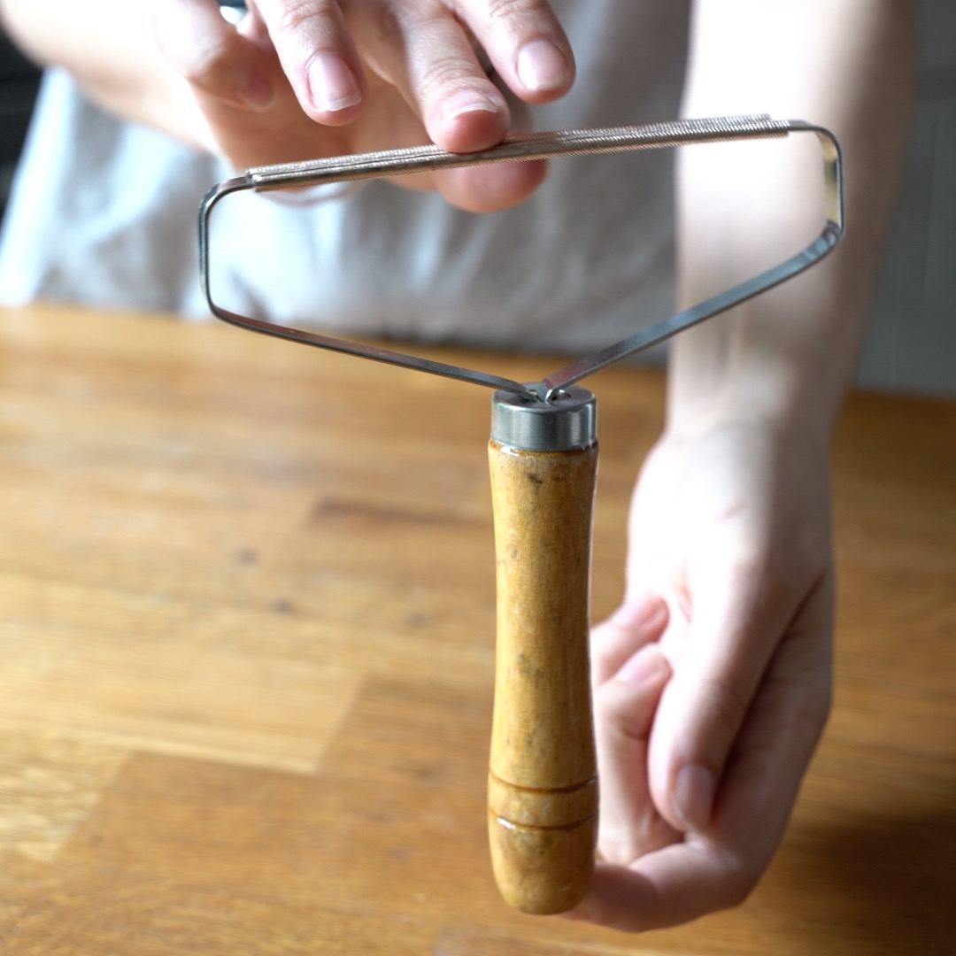 Fussel Entferner Flusen Rasierer / Kamm für Wolle / Kaschmir / Haare