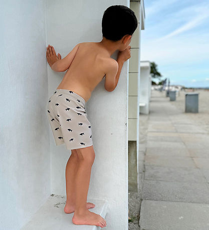 Petit Crabe Badeshorts - Alex - UV50+ - Sand Fish