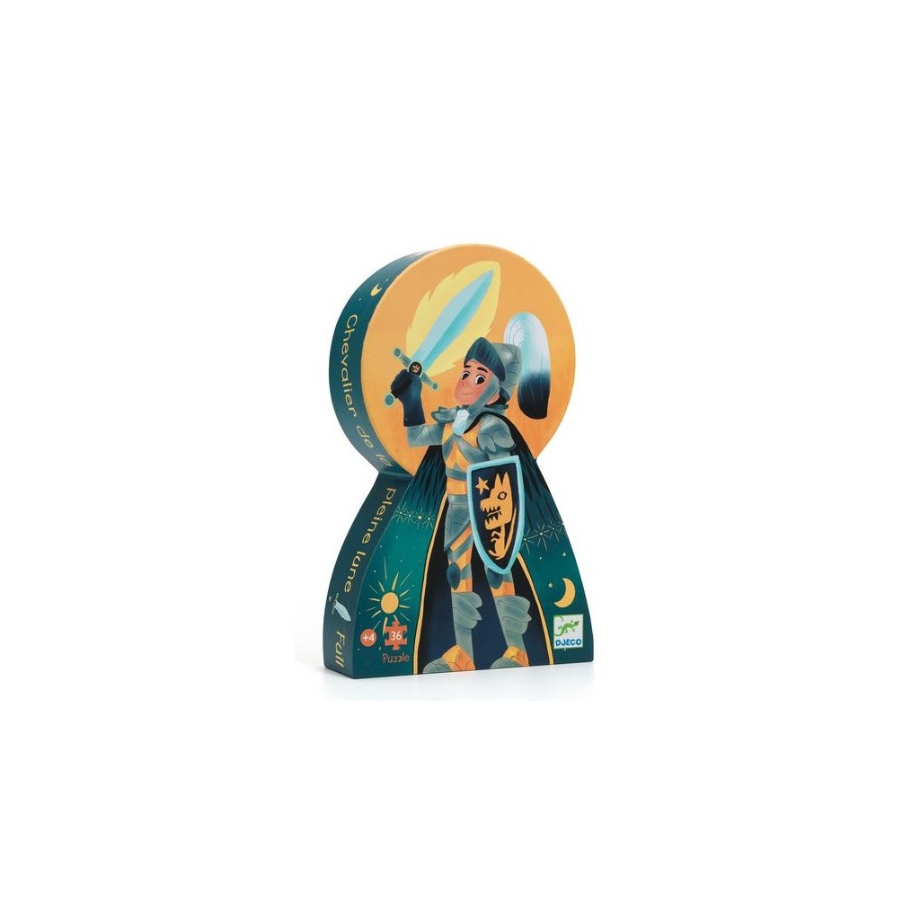 Puzzle Silhouette : Chevalier de la Pleine Lune – 36 Pièces