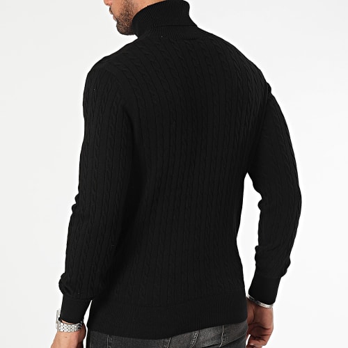 Pull Col Roulé PLBEALEY2 Noir
