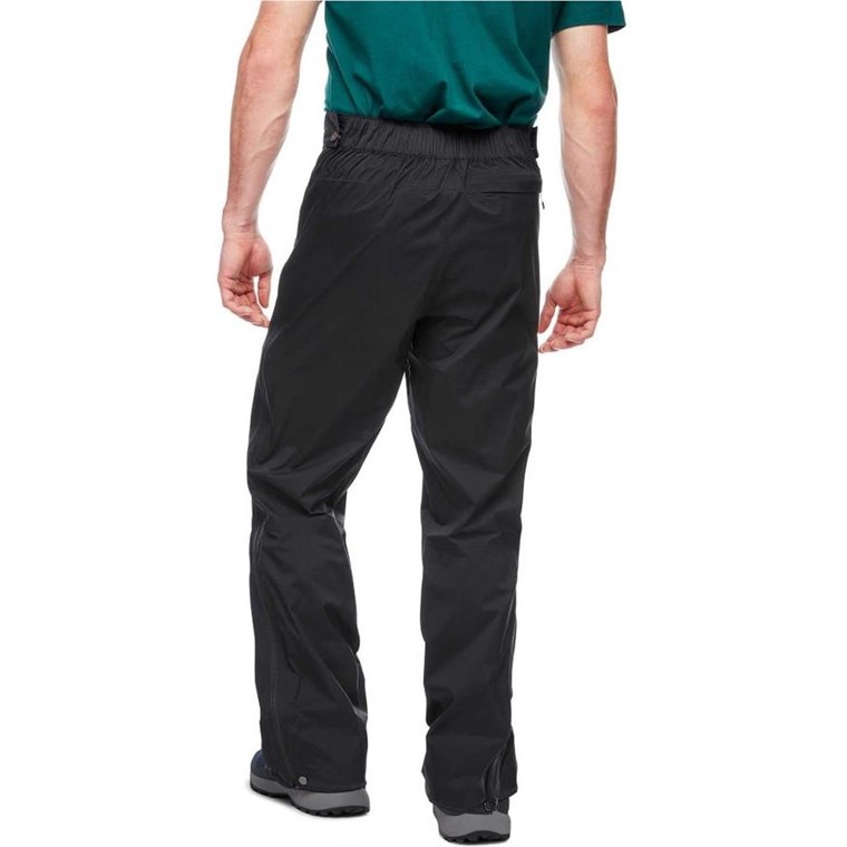 Black Diamond M Stormline Str Fz Rain Pantsn Black
