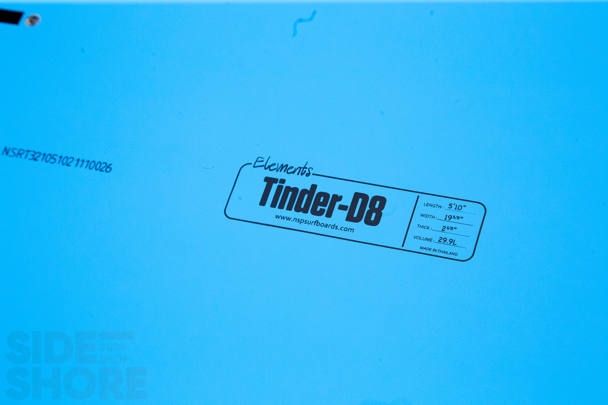 Nsp Tinder D8 - 5'10 x 19 5/8
