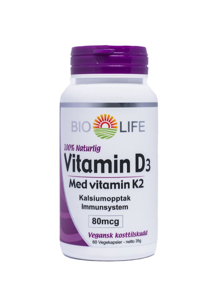 Bio Life Vitamin D3 K2