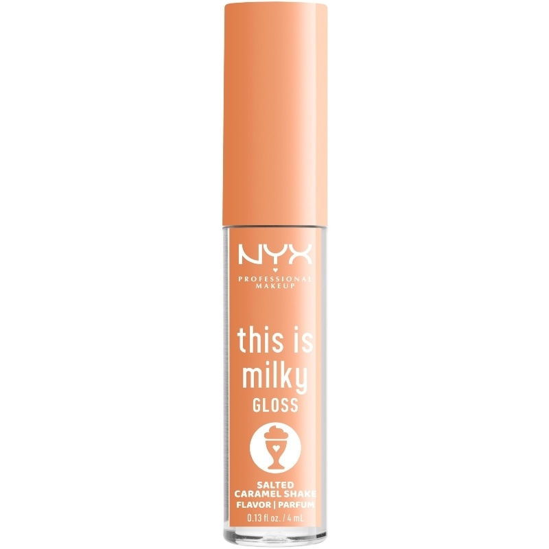 NYX Prof. Makeup This Is Milky Gloss 4 ml - 18 Salted Caramel Shake