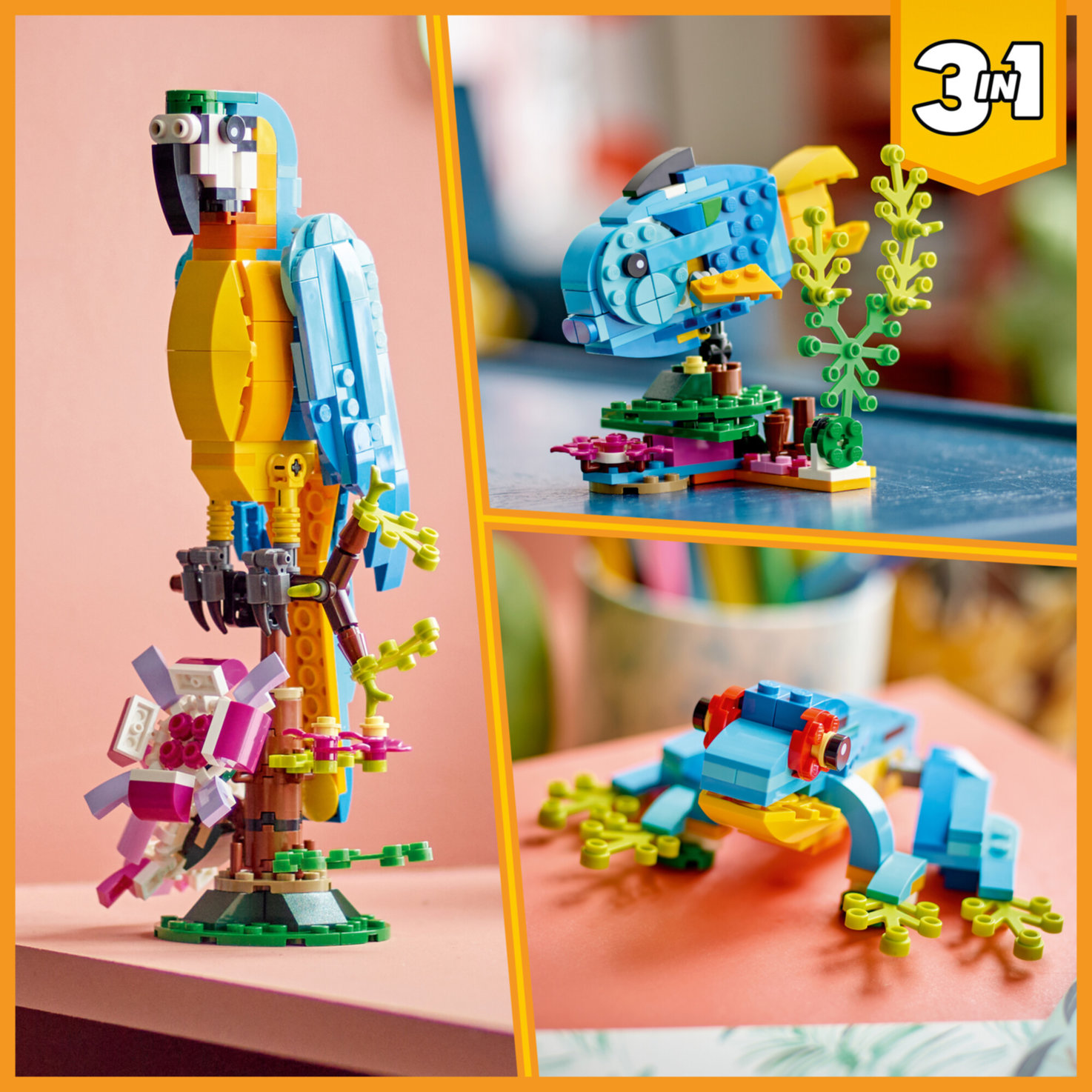 LEGO® Creator 31136 Exotischer Papagei