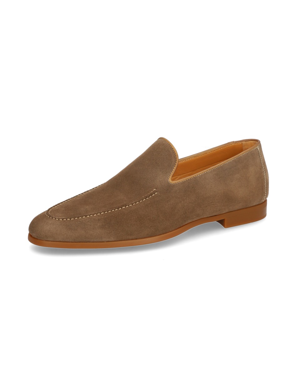 Veloursleder Slipper