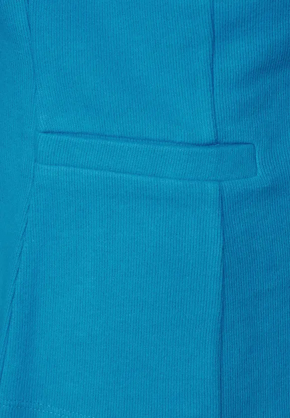 Basic Blazer mit Raffungen - alaska blue