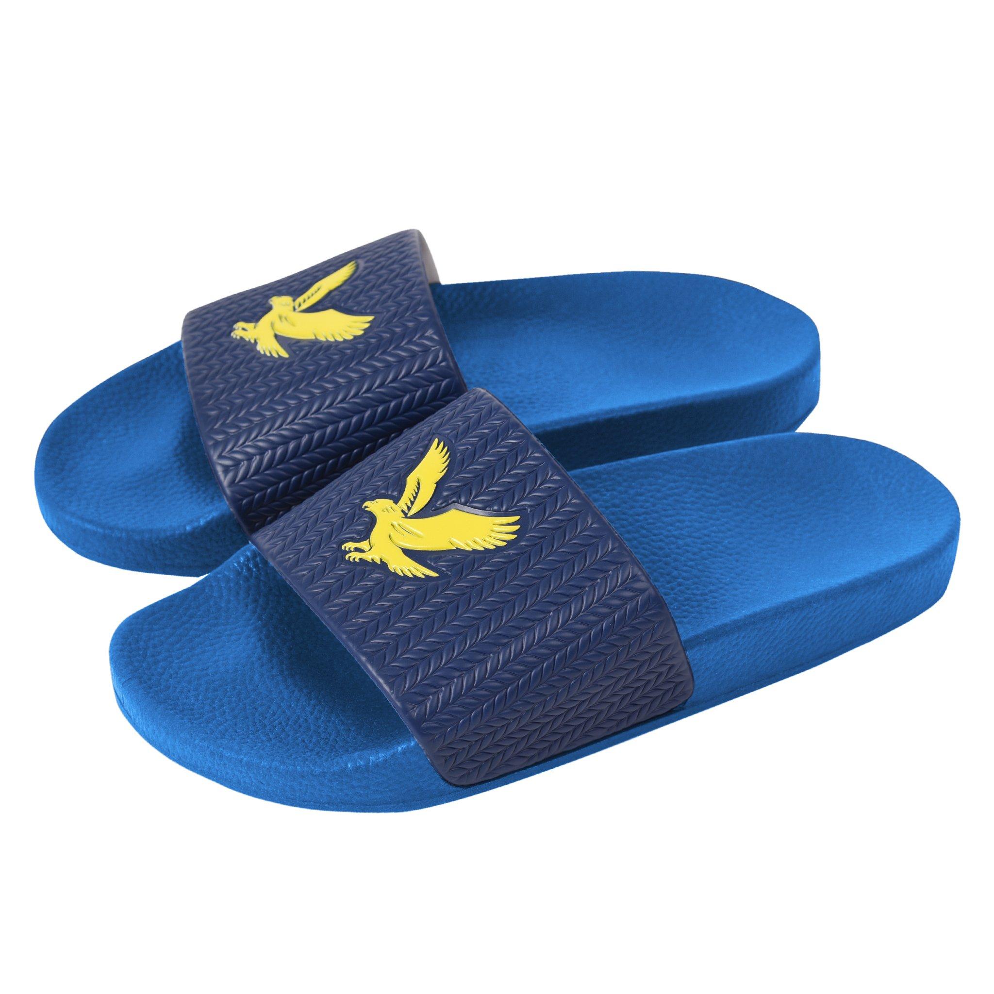 Lyle and Scott Lyle and Scott Eagle Slides Slider Slippers Boys